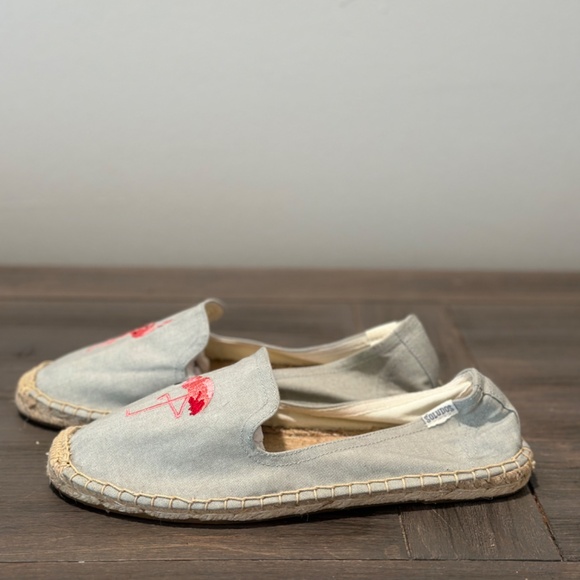 Brand New Soludos Flamingo Espadrilles - Picture 2 of 6